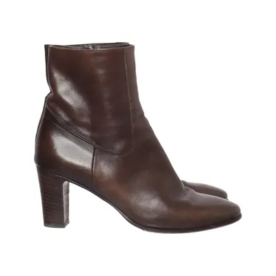 Heeled boots (Brown) from Pantanetti Leather