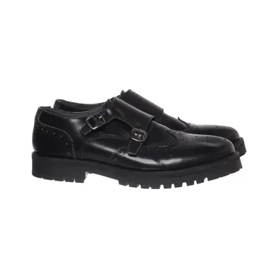 Gespschoenen (Zwart) van Silver Street Leer