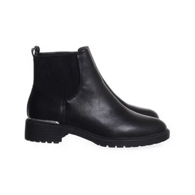 Chelsea boots (Zwart) van New Look Imitatieleer