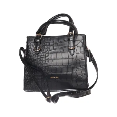 Shoulder-bag (Black) from Amphora Polyester, Polyurethane