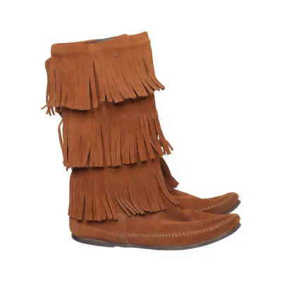 Mockasiner (Brun) från Minnetonka