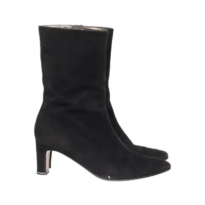 Heeled boots (Black) from Mart Visser Leather