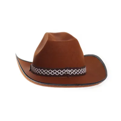 Cowboyhat (Brun) fra Boland Polyester