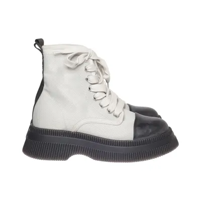 Schnürstiefel (Grau, Schwarz) von Ganni