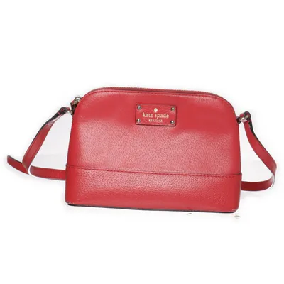 Sac à bandoulière (Rouge) de Kate Spade Cuir, Polyester