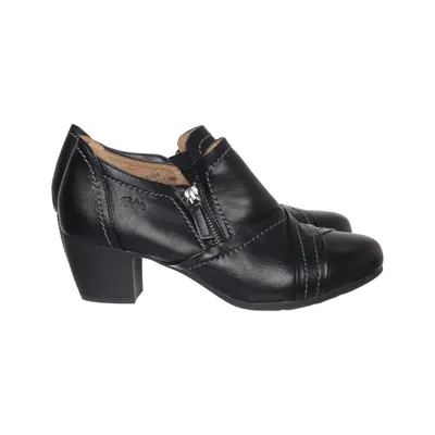High heels (Black) from Relife Leather