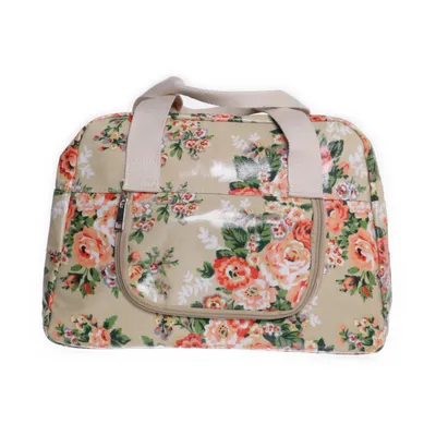 Handtas (Beige, Roze, Groen) Polyester, Katoen