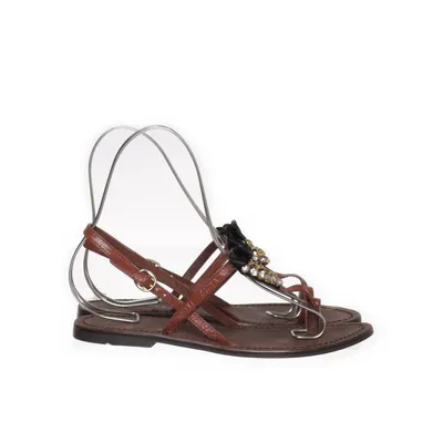 Sandaler (Brun, Svart, Guldfärgad) från Bibi Lou