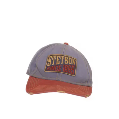 Baseballkeps (Grå, Röd) från Stetson Bomull