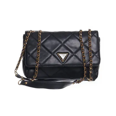 Axelremsväska (Svart, Guldfärgad) från Guess