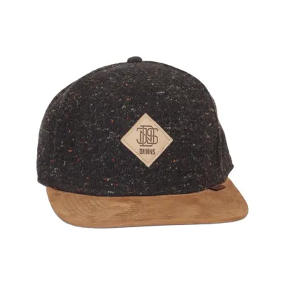 Baseballkasket (Sort, Brun) fra Djinns Bomuld, Polyester