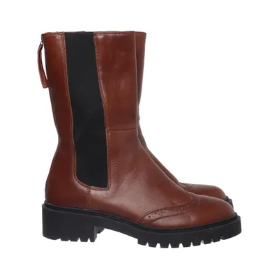 Chelsea boots (Bruin, Zwart) van Unisa Leer