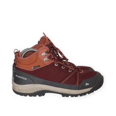 Vandresko (NH300 MID WP W RED) fra Decathlon