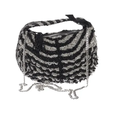 Aftonväska (Svart, Silverfärgad) från Zara Polyester