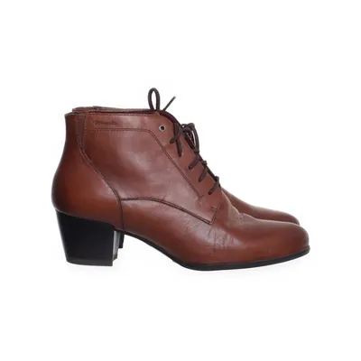 Heeled boots (Brown) from Tamaris Leather