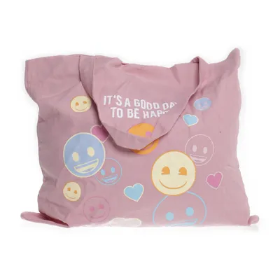 Tygpåse (Rosa, Flerfärgad) från Emoji