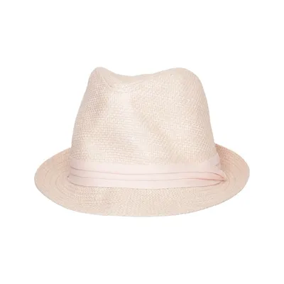 Chapeau Fedora (Rose) de Accessoires Polyester