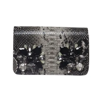Clutch bag (Gray, Black) from Sandrine