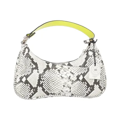 Skuldertaske (Hvid, Sort) fra Don Donna