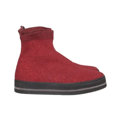 Ankle boots (Red, Black) from Maripe