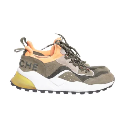Sneakers (Grøn, Orange) fra Voile Blanche Læder