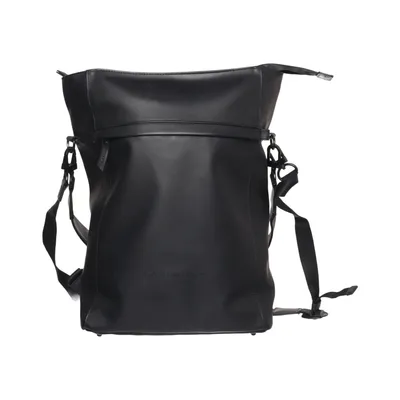 Backpack (Black) from Gaston Luga Polyurethane, Recycled polyester