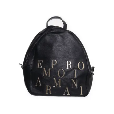 Ryggsäck (Svart, Guldfärgad) från Emporio Armani Skinnimitation