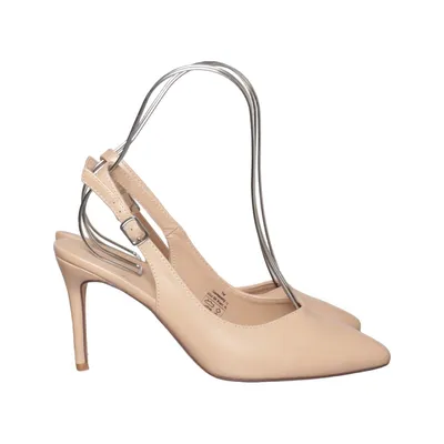 Pumps (Beige) from Claudia Ghizzani Leather
