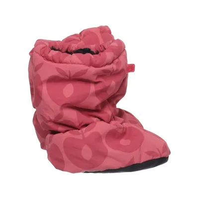 Baby booties (Pink, Black) from Småfolk