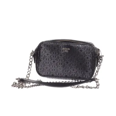 Handbag (Black) from Guess Cotton, Polyurethane