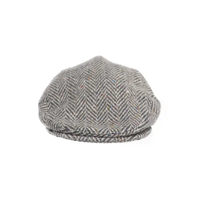 Peaked cap (Beige, Multicolored) from Kevin & Howlin Wool