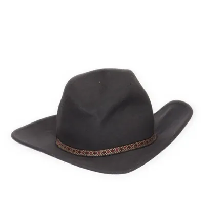 Cowboyhatt (Svart)