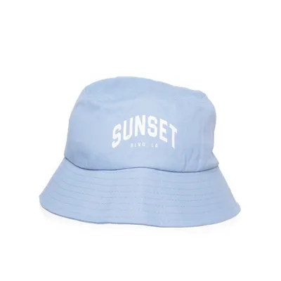 Bucket hat (Blauw) van Costes Accessories