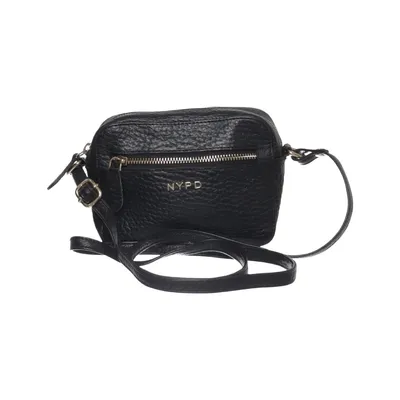 Shoulder-bag (Black) from NYPD Leather, Polyamide