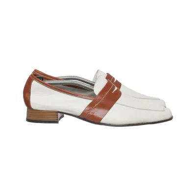 Loafers (Wit, Bruin) van Sioux Leer