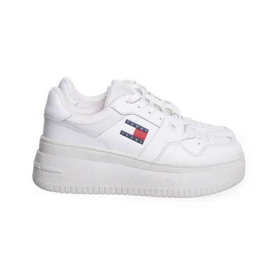 Sneakers (Black) from Tommy Hilfiger Jeans Leather