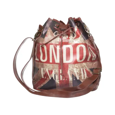 Sac à bandoulière (Marron, Rouge, Blanc) de Shelas