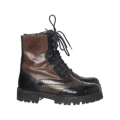 Laced boots (Black, Brown, Multicolored) from Maripe