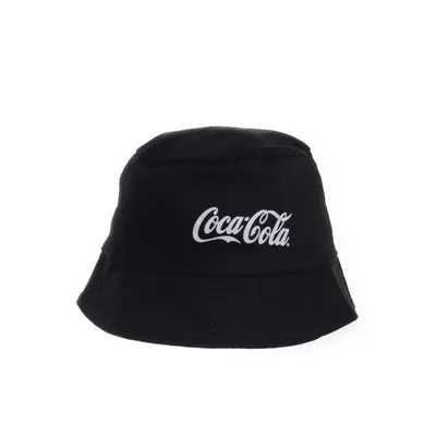 Buckethatt (Svart) från Coca Cola Bomull