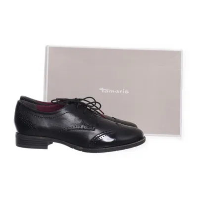 Brogues (Black) from Tamaris Leather