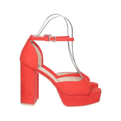 High heel sandals (Red) from Nelly
