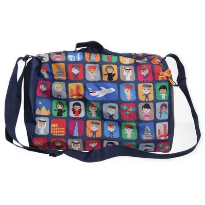 Weekend bag (Blue, Multicolored) from Emirates