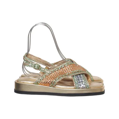 Sandals (Gold, Multicolored) from Melvin & Hamilton