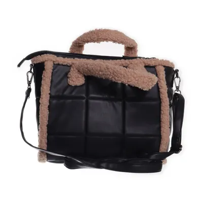 Håndtaske (Sort, Beige) fra Deichmann