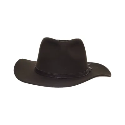 Felt hat (Brown) from Jaxon & James Wool