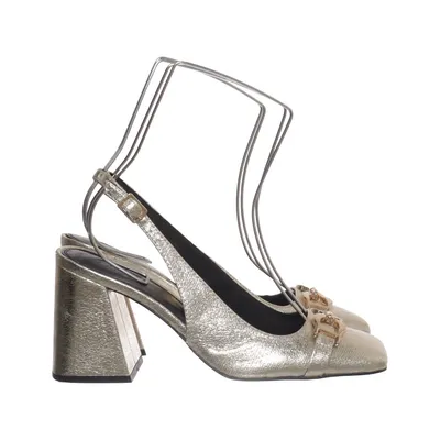 Pumps (Guldfärgad) från ASOS Design