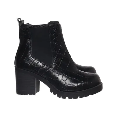 Bottes à talons (Noir) de Vox Cuir