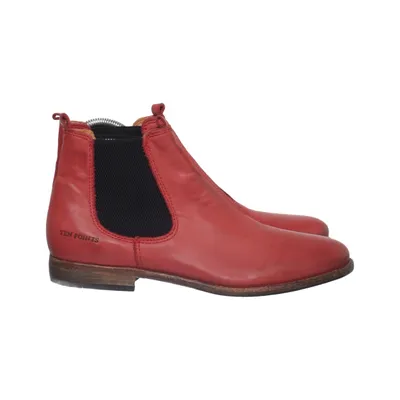 Chelsea Boots (Rot) von Ten Points Leder