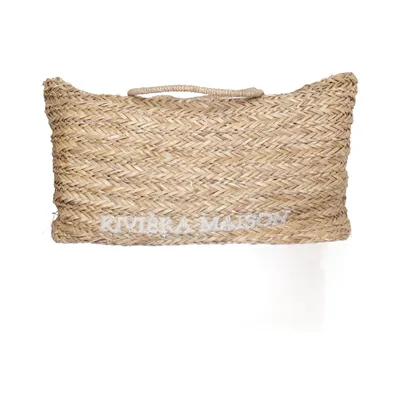 Strandtas (Beige) van Riviera Maison Katoen, Polyester