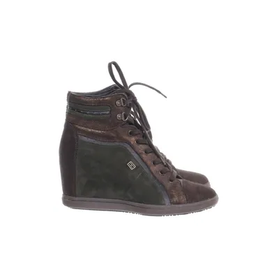 Sleehakken (Groen, Bruin) van Tommy Hilfiger Suède